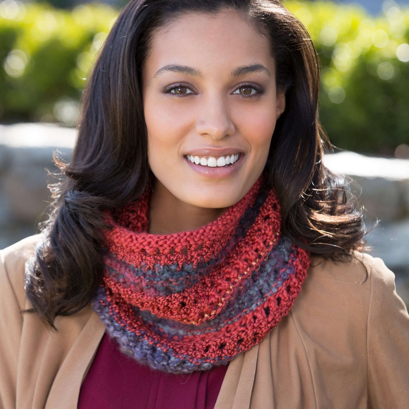 Red Heart Knit Four-in-One Cowl