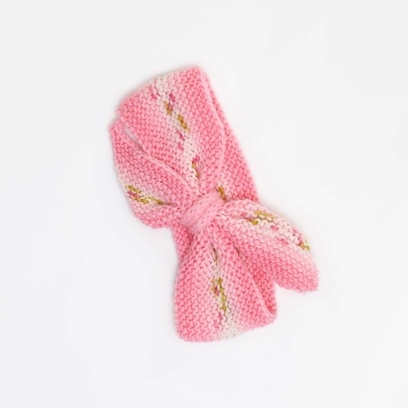 Red Heart Knit Gimme-a-Hug Headband
