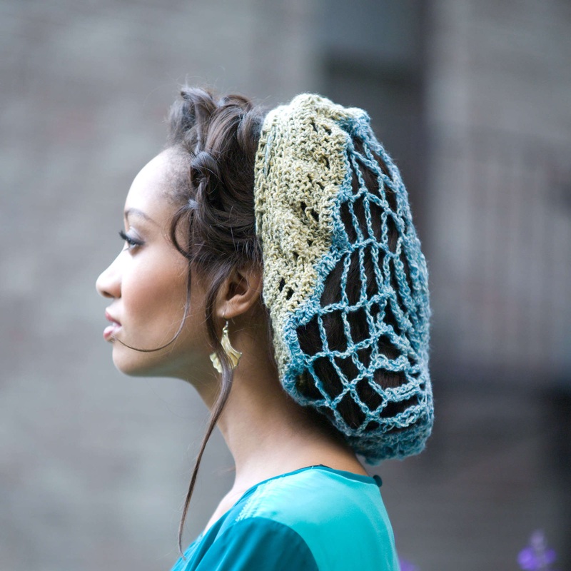 Red Heart Crochet Glitz n’ Glamour Hairnet