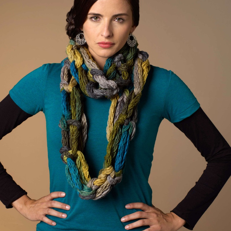 Red Heart Hand-Crochet Cowl|Single Size