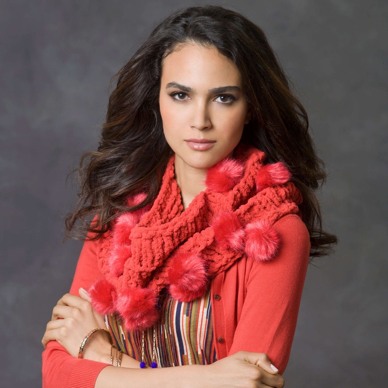 Red Heart Knit Have a Ball Cowl