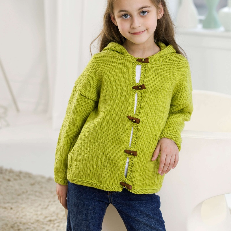 Red Heart Knit Hooded Jacket|2 yrs|4 yrs|6 yrs|18 mos