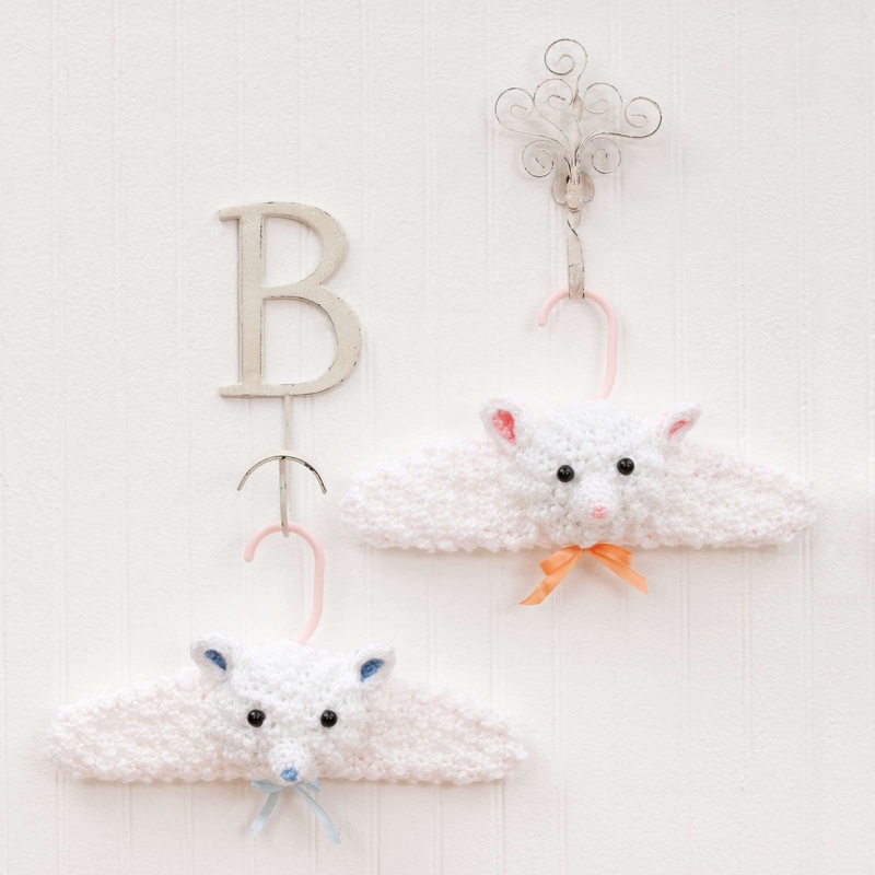 Red Heart Crochet Little Lamb Hangers