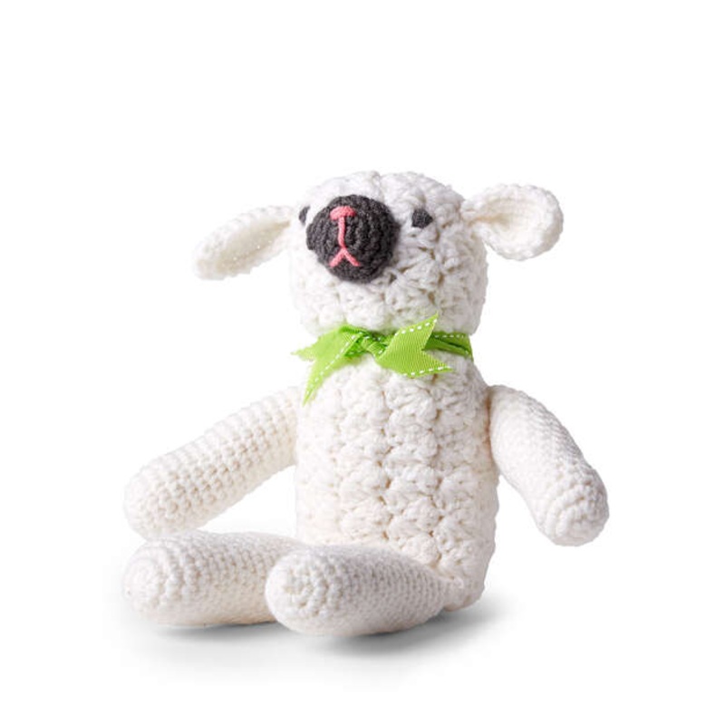 Red Heart Crochet Little Lamb|Single Size