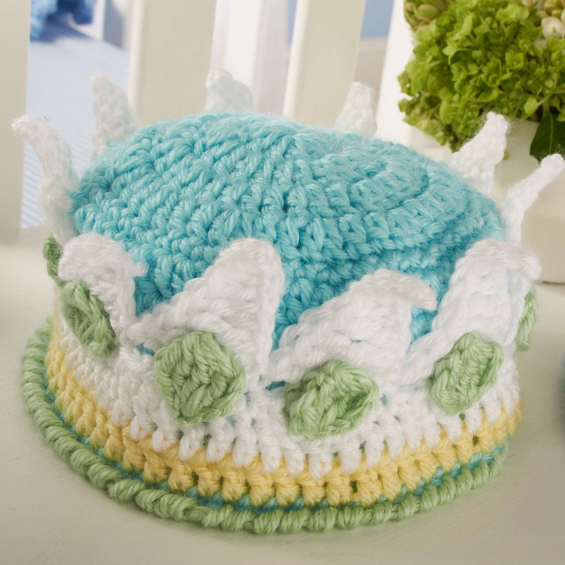 Red Heart Crochet Little Prince Hat