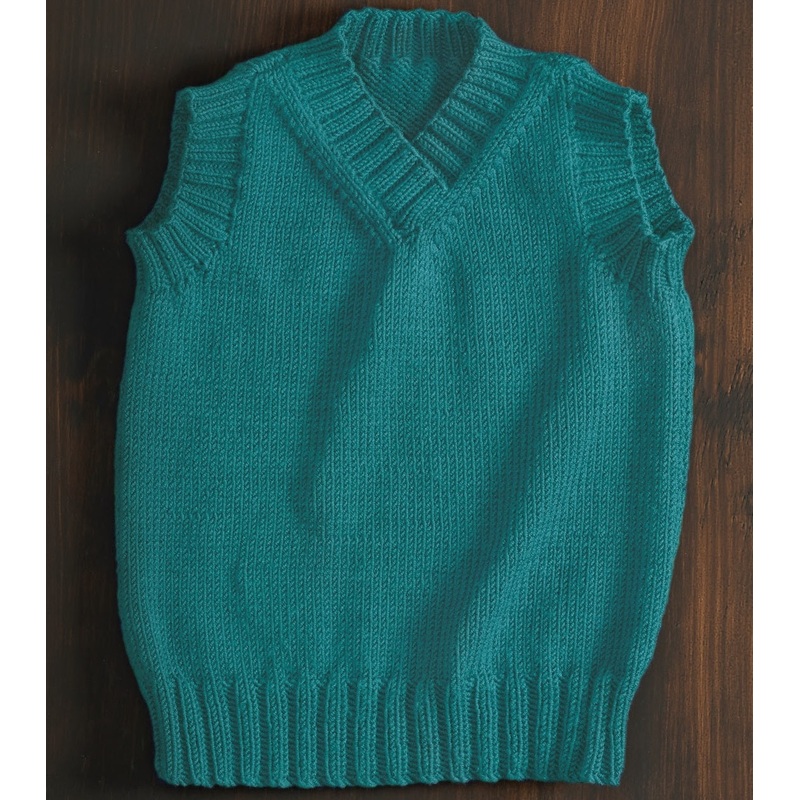 Red Heart Knit Kid’s Classic Vest