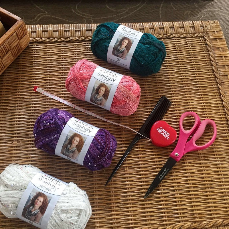 Red Heart Craft Lovely Locs Hair Braids