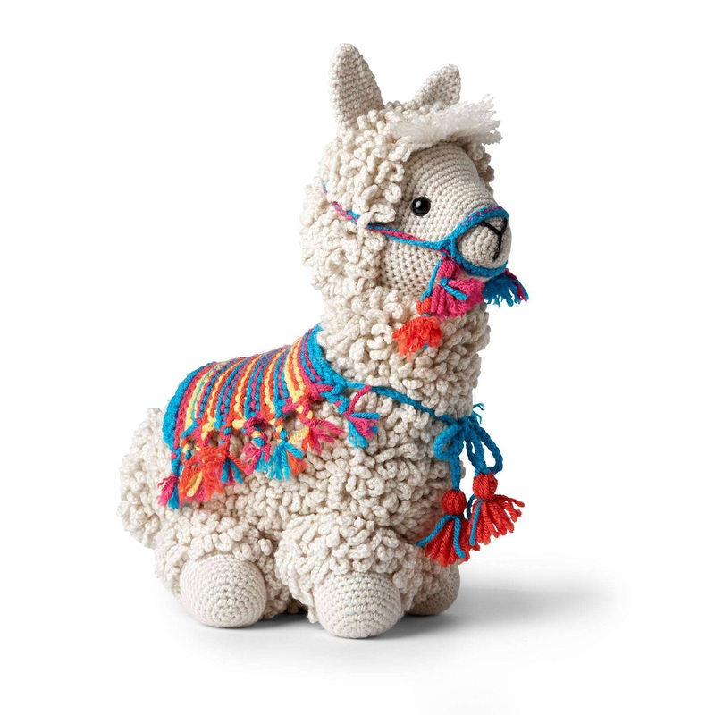 Red Heart Crochet Llama-No-Drama
