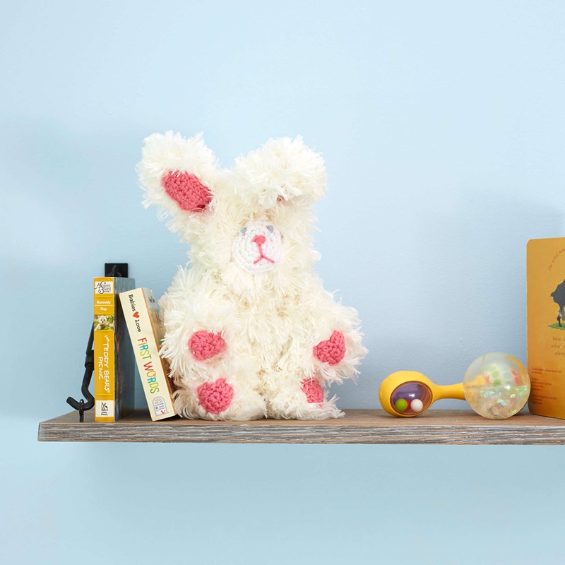 Red Heart Crochet My Furry Bunny