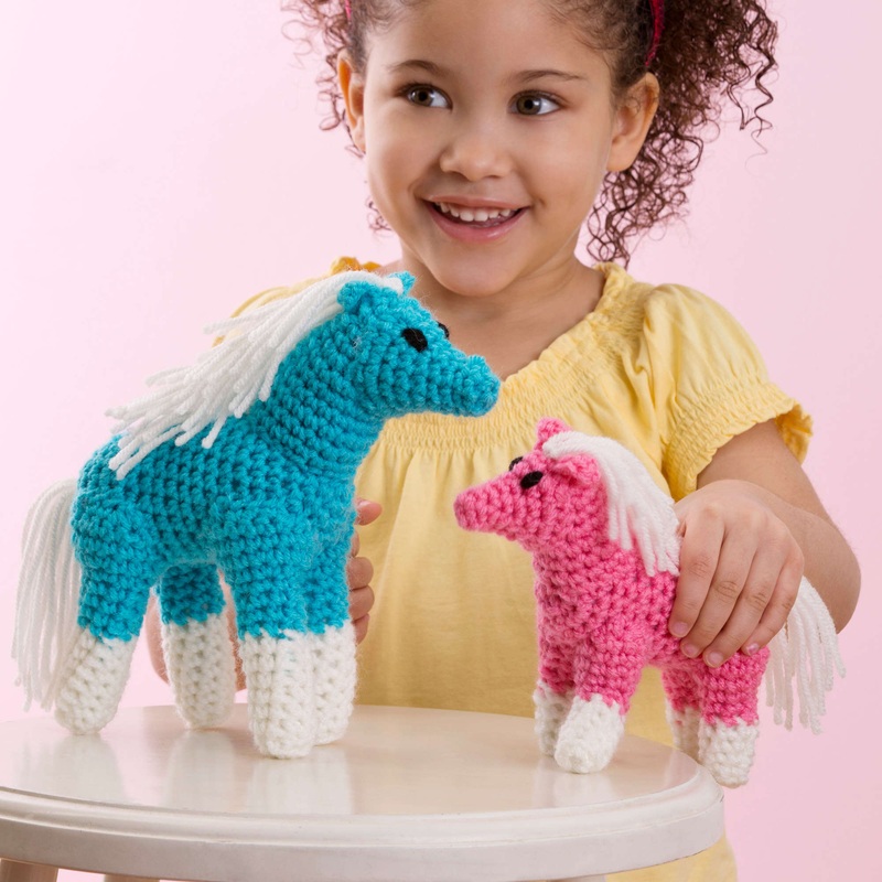 Red Heart Crochet My Ponies and Me