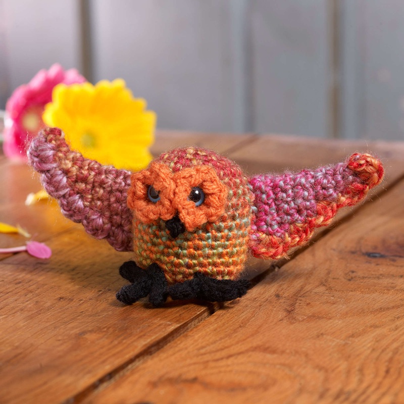 Red Heart Crochet Nite Owl|Single Size