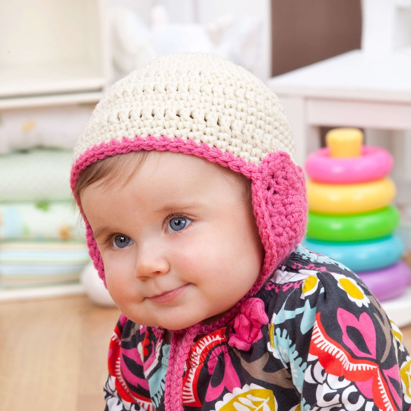 Red Heart Lovey Hat for Baby|Single Size