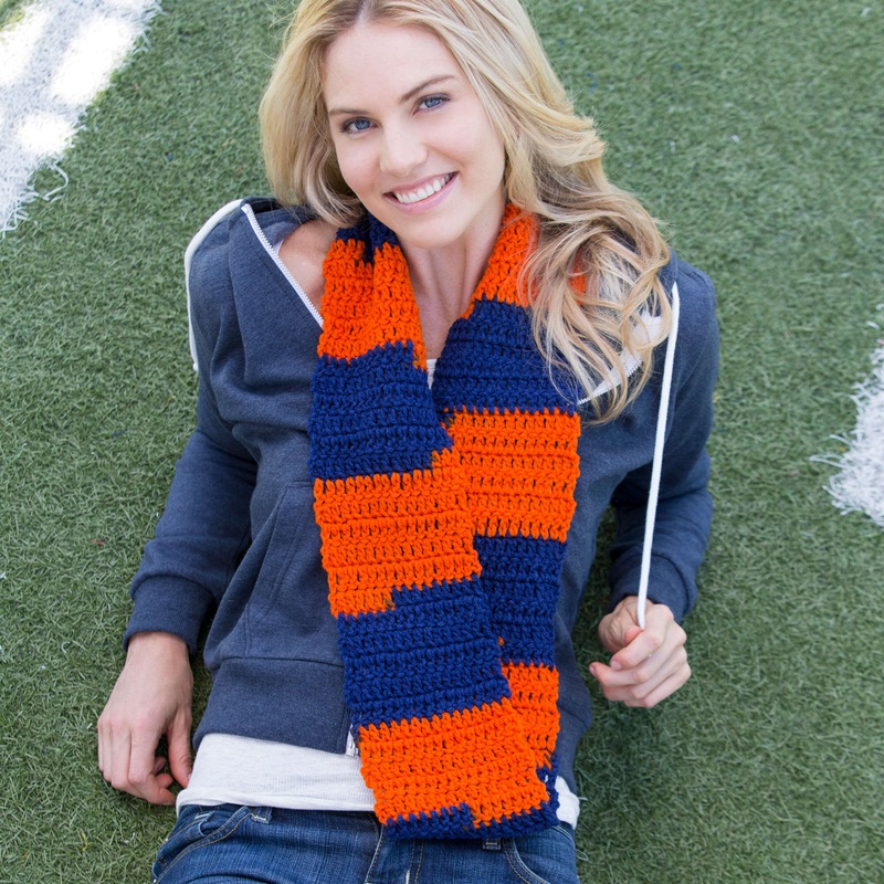 Red Heart Crochet Once Around Spirit Cowl