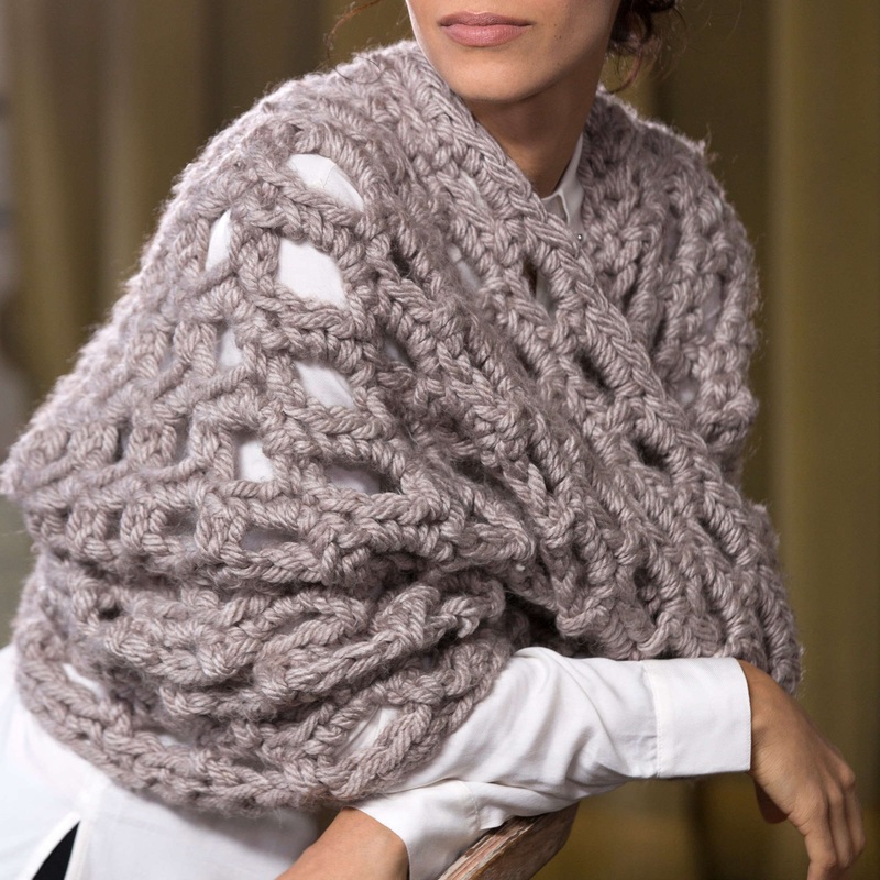 Red Heart Crochet Outstanding Cowl
