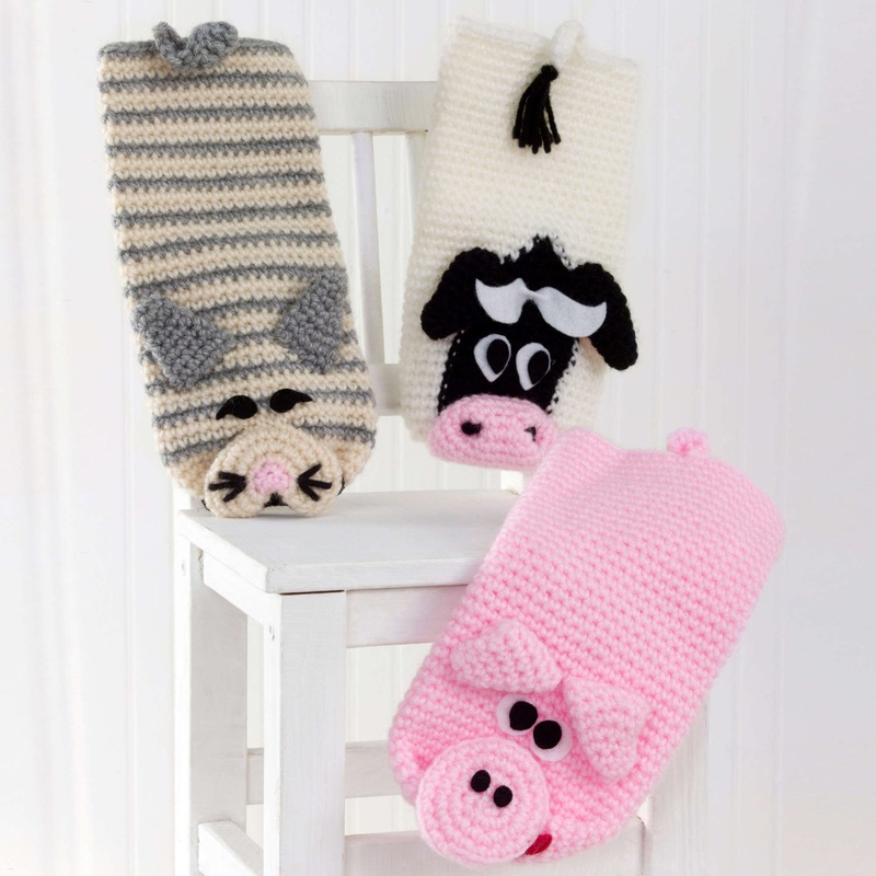 Red Heart Crochet Playful Puppets