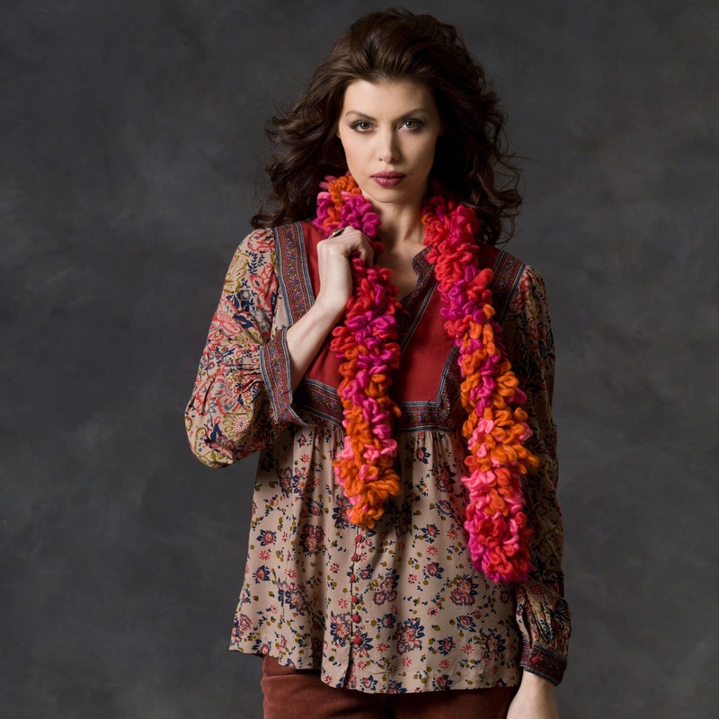 Red Heart Craft Scarf In a Jiffy