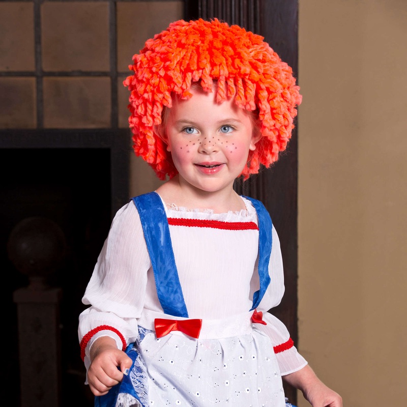 Red Heart Crochet Rag Doll Wig