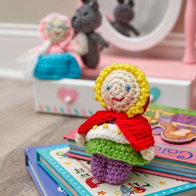 Red Heart Crochet Red Riding Hood Toys