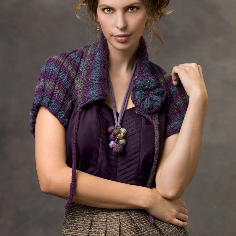 Red Heart Knit Ribbed Shrug|2XL|Large|Medium|Small|XL