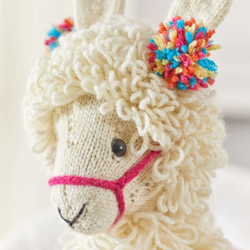 Red Heart Knit Save the Drama Llama