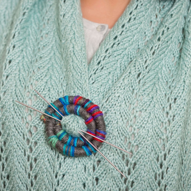 Red Heart Craft Snake Shawl Pin