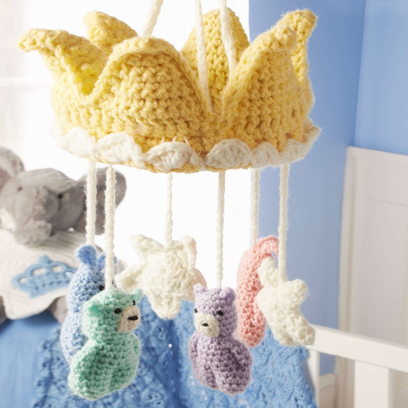 Red Heart Crochet Sleep Tight Royal Mobile