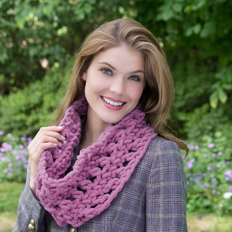 Red Heart Crochet So Soft Cowl