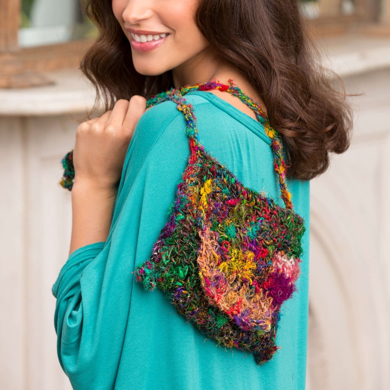 Red Heart Crochet Sophie’s Shoulder Bag