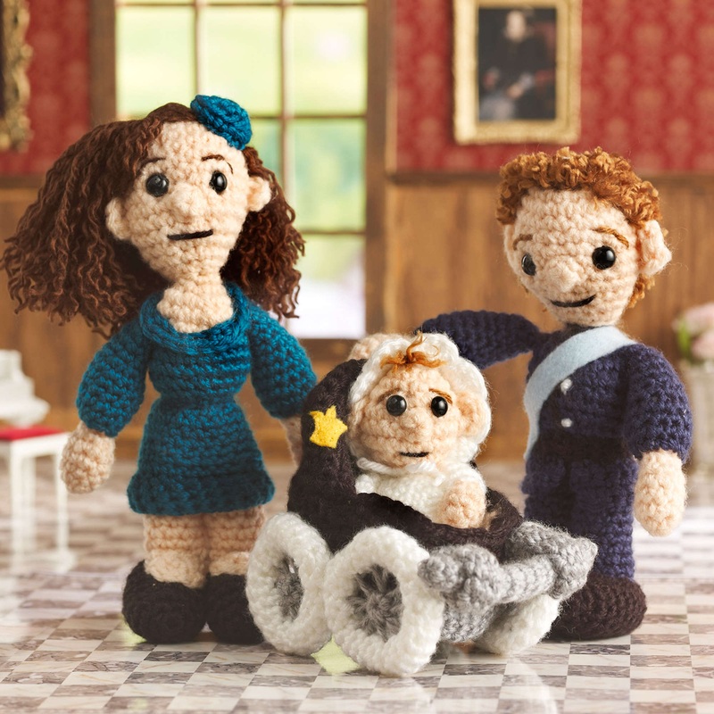 Red Heart Crochet the Royal Family