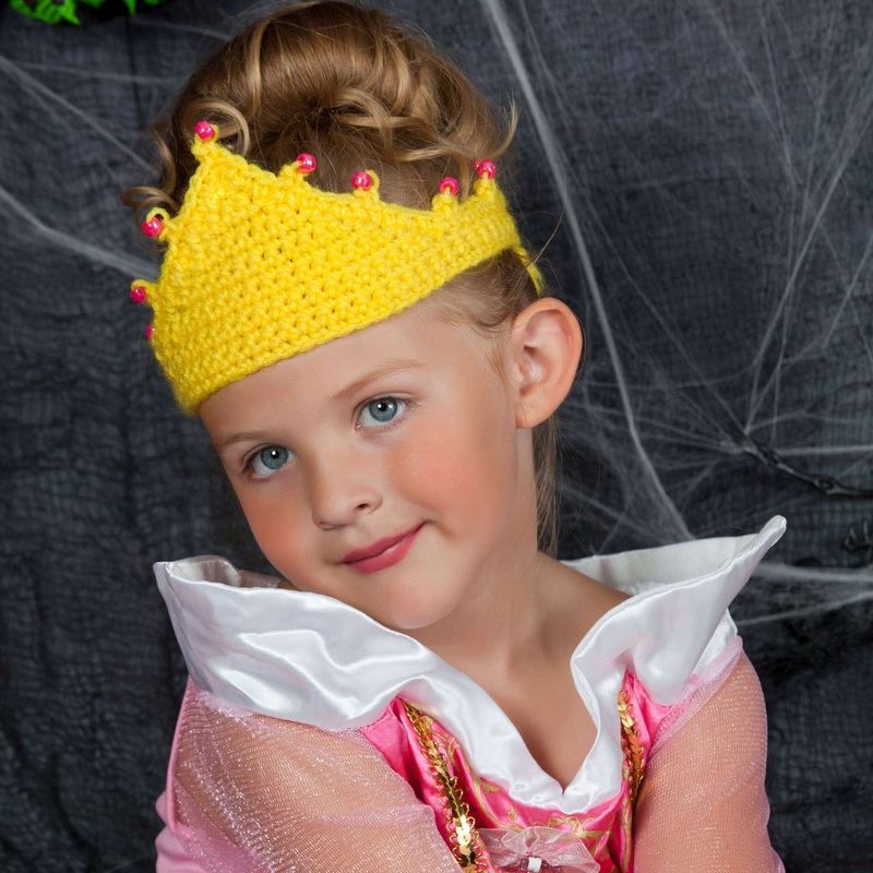 Red Heart Crochet Tiara for a Princess