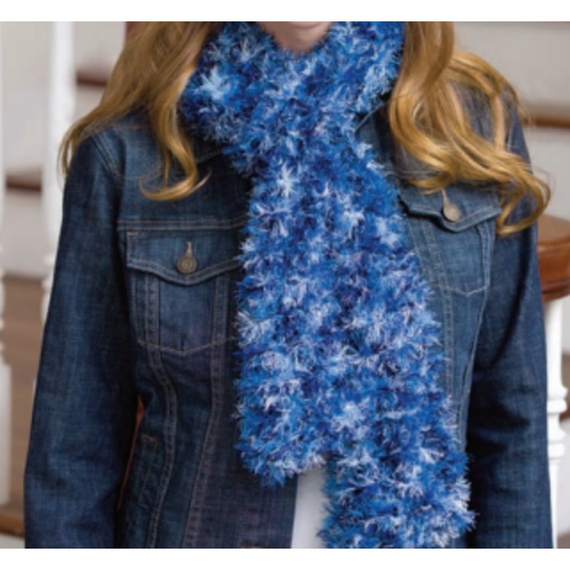 Red Heart Crochet Triple Strand Scarves