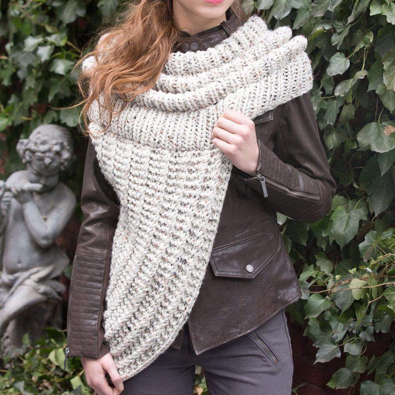 Red Heart Knit Survival Cowl|Single Size