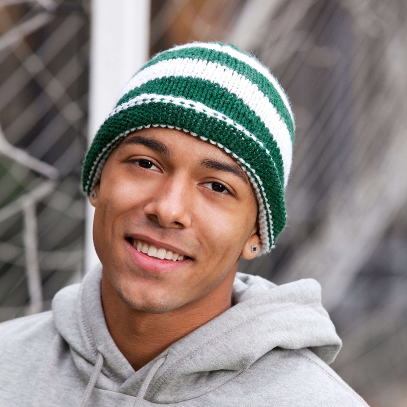 Red Heart Knit Team Pride Hat|Single Size