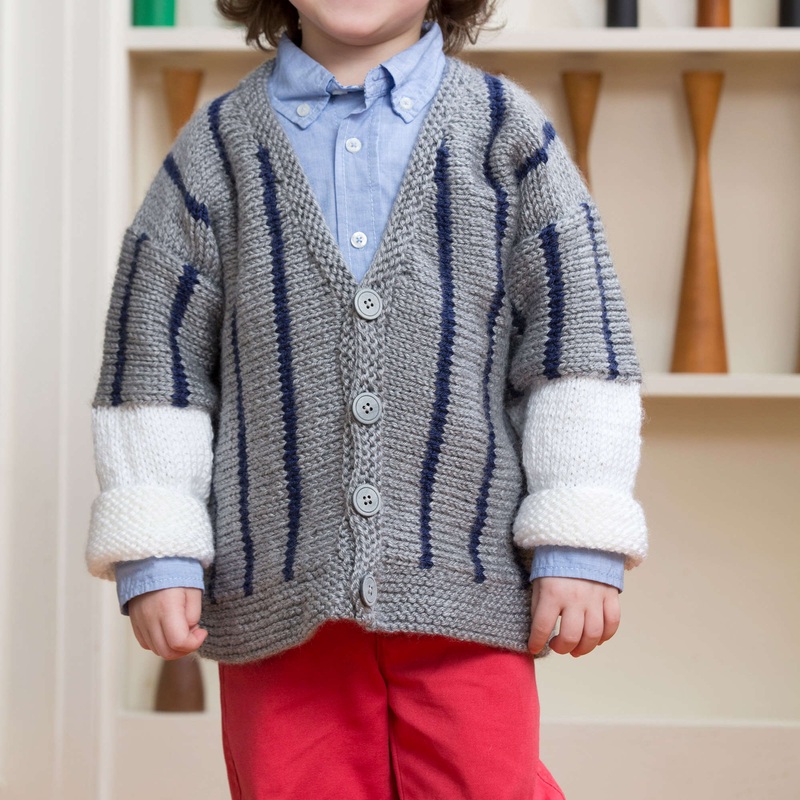 Red Heart Knit Toddler’s Baseball Jersey