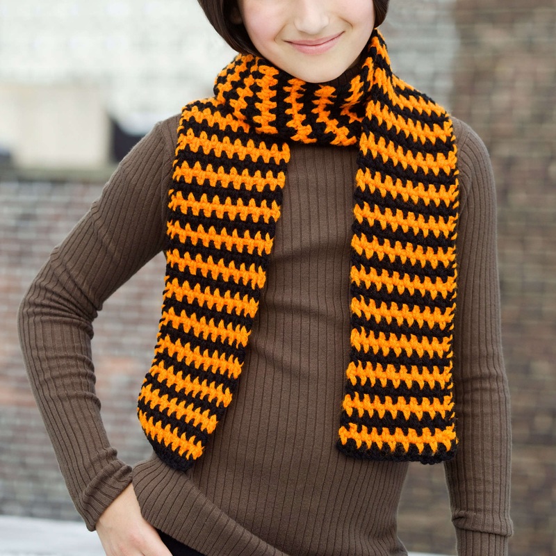 Red Heart Super Easy Scarf|Single Size