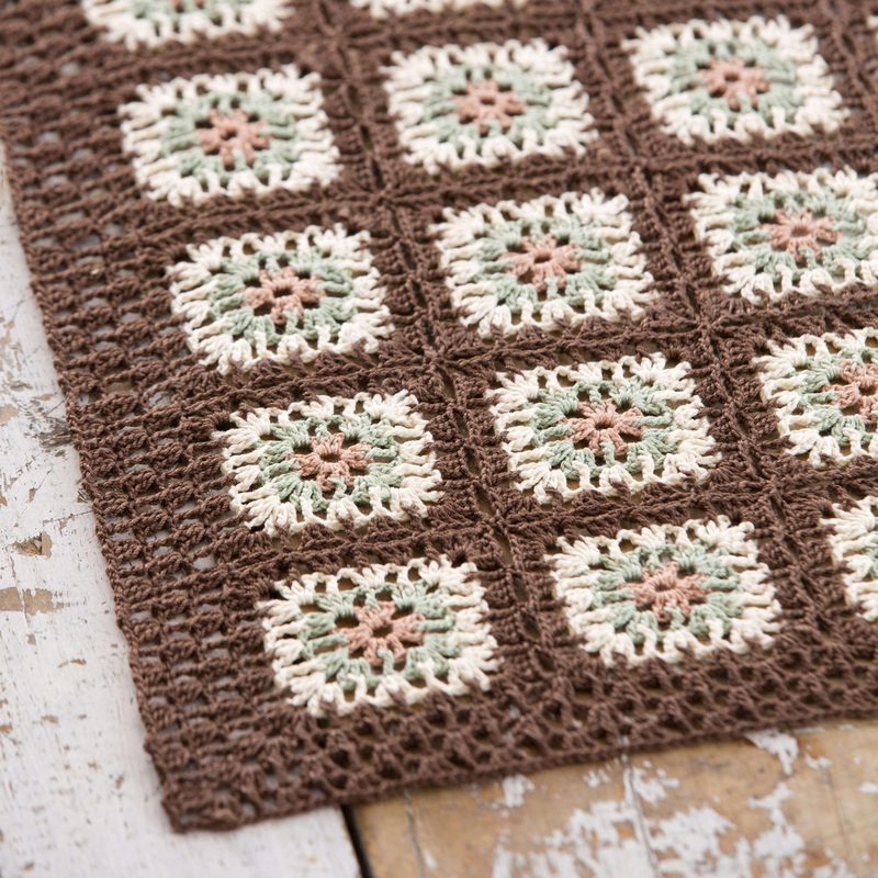 Aunt Lydia’s Crochet Autumn Tones Table Runner