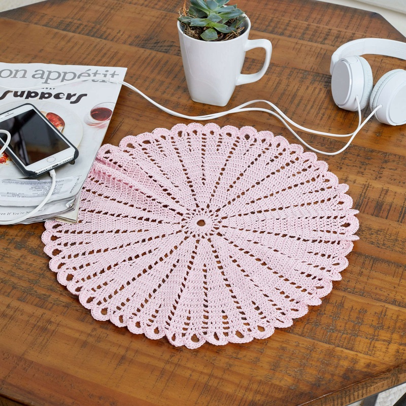 Aunt Lydia’s Crochet Boho Nights Doily