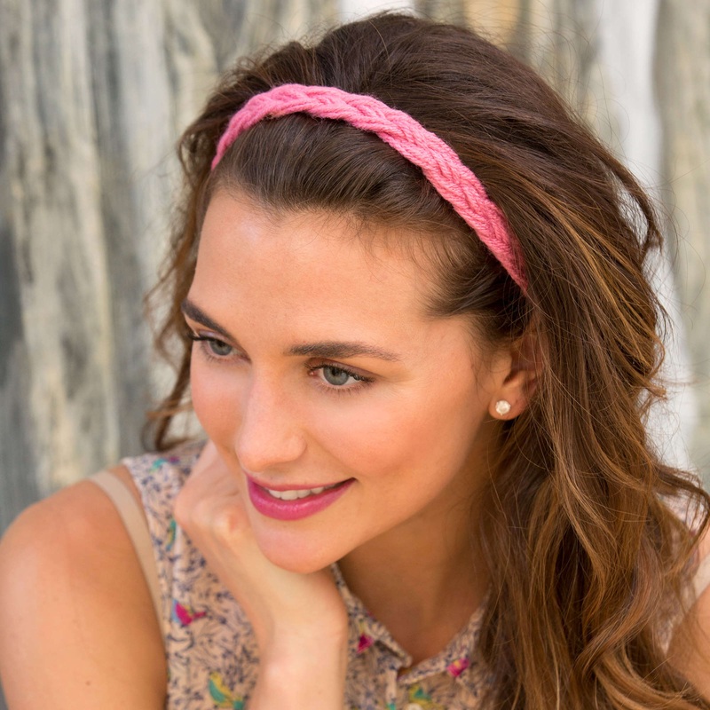 Red Heart Craft Wide Braid Headband