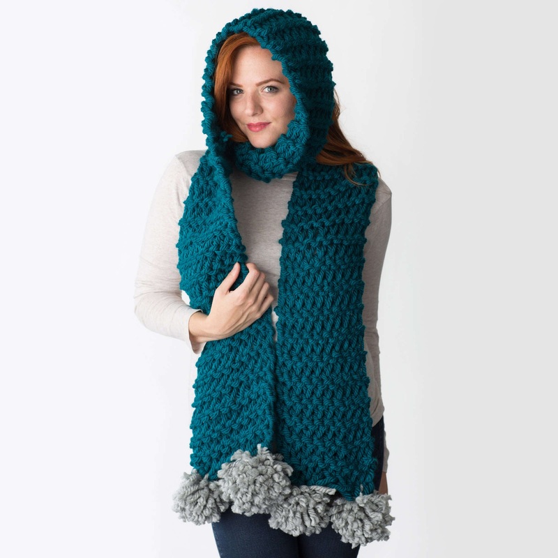 Red Heart Craft Zippy Loom Super Scarf