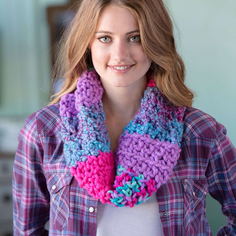 Red Heart Crochet Uniquely You Party Cowl