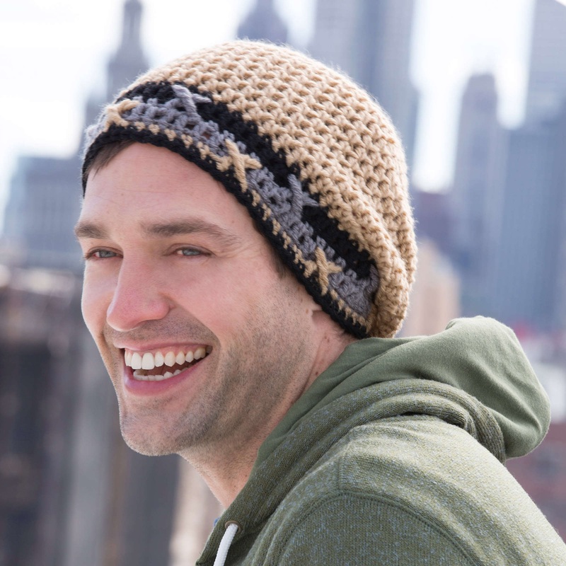 Red Heart Crochet X-Border Hat
