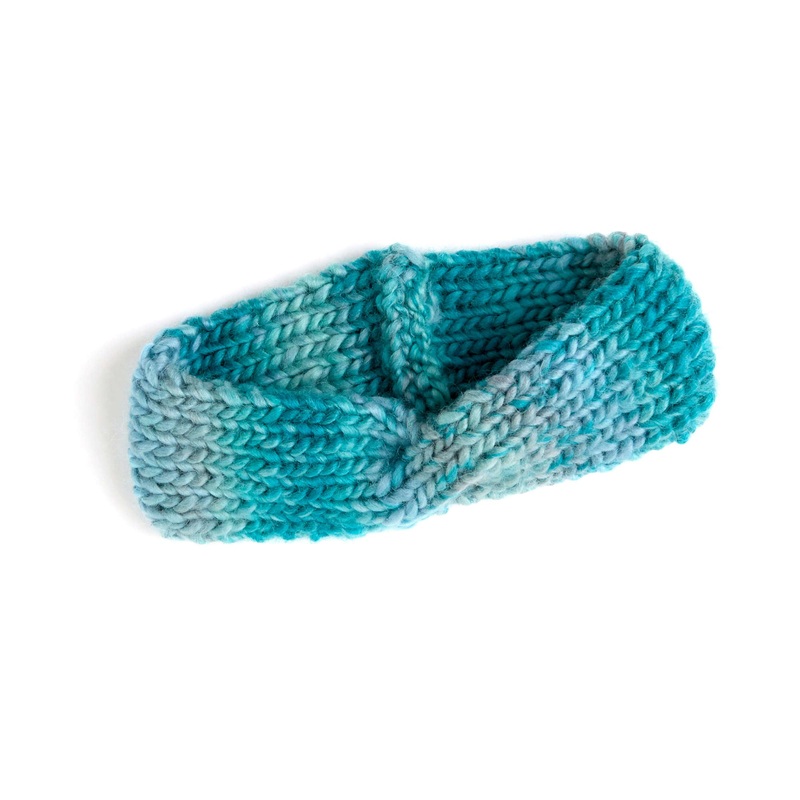 Red Heart Knit Twist Headband|M/L|S/M