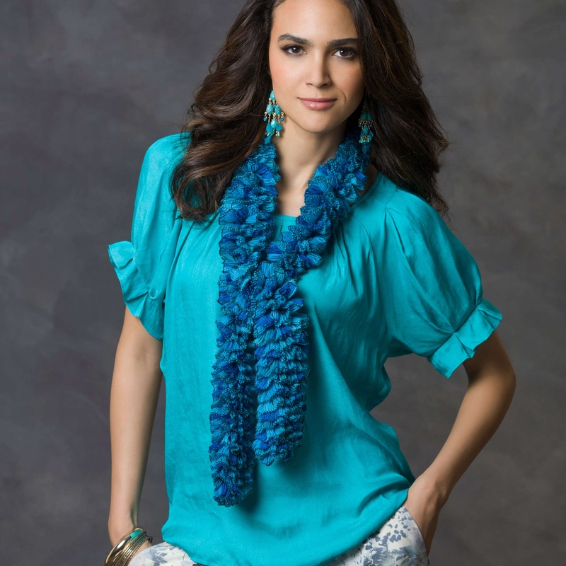 Red Heart Victoria’s Knit Scarf