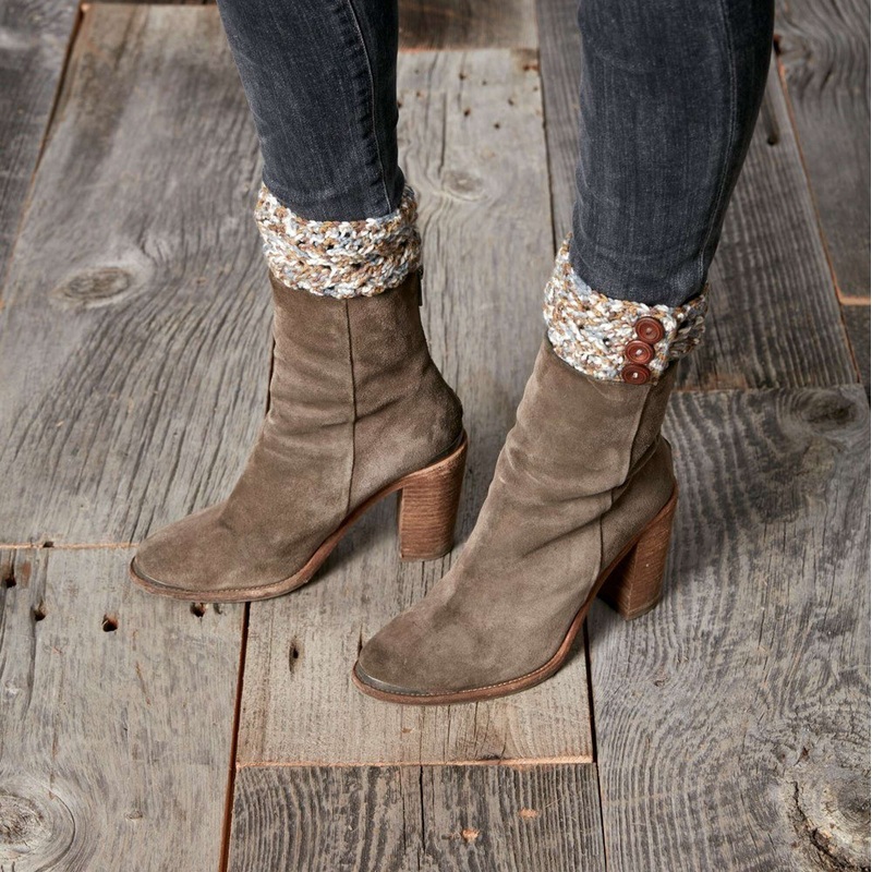 Sugar Bush Crochet Boot Cuffs|Small|Large|Medium