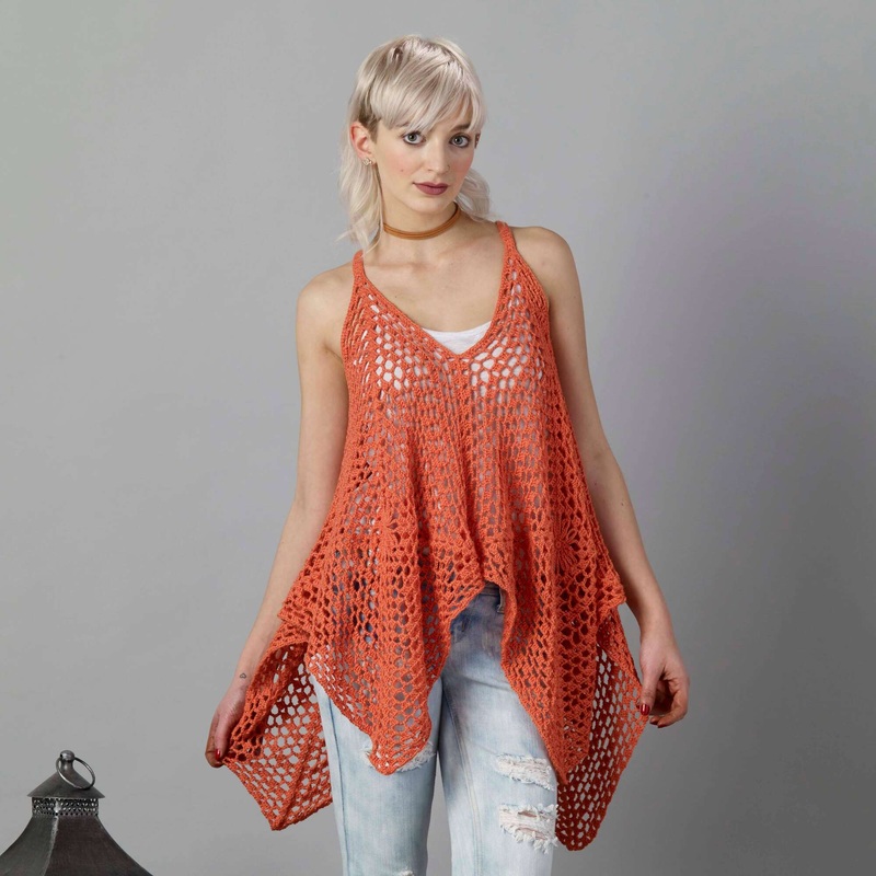 Sugar Bush Crochet Granny’s Hankie Tank