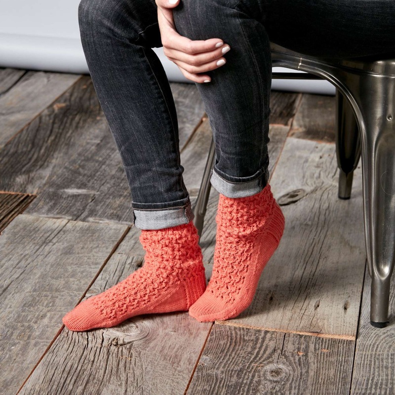 Sugar Bush Knit Posh Socks|Large|Small|Medium