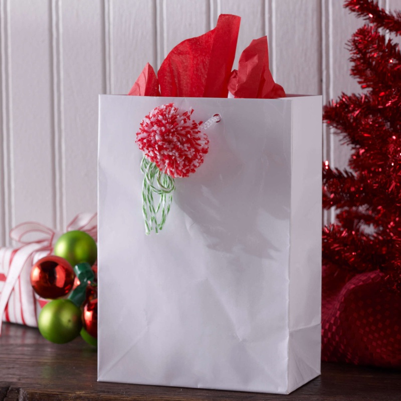 Aunt Lydia’s Craft Pompom Gift Trim