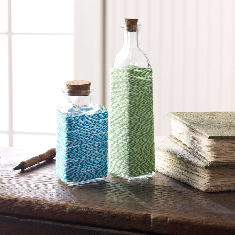 Aunt Lydia’s Crafty Wrapped Bottles