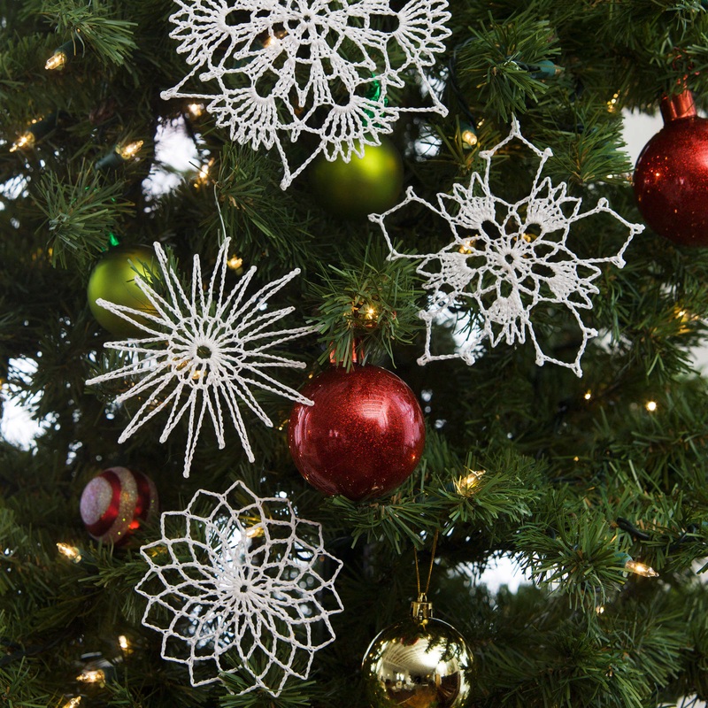 Aunt Lydia’s Crochet Flurry of Snowflakes