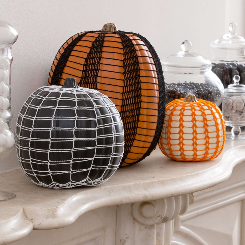 Aunt Lydia’s Crochet Haunting Lace Pumpkins
